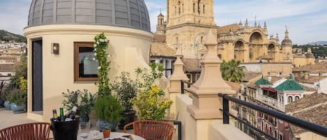 Terrasse sur le toit