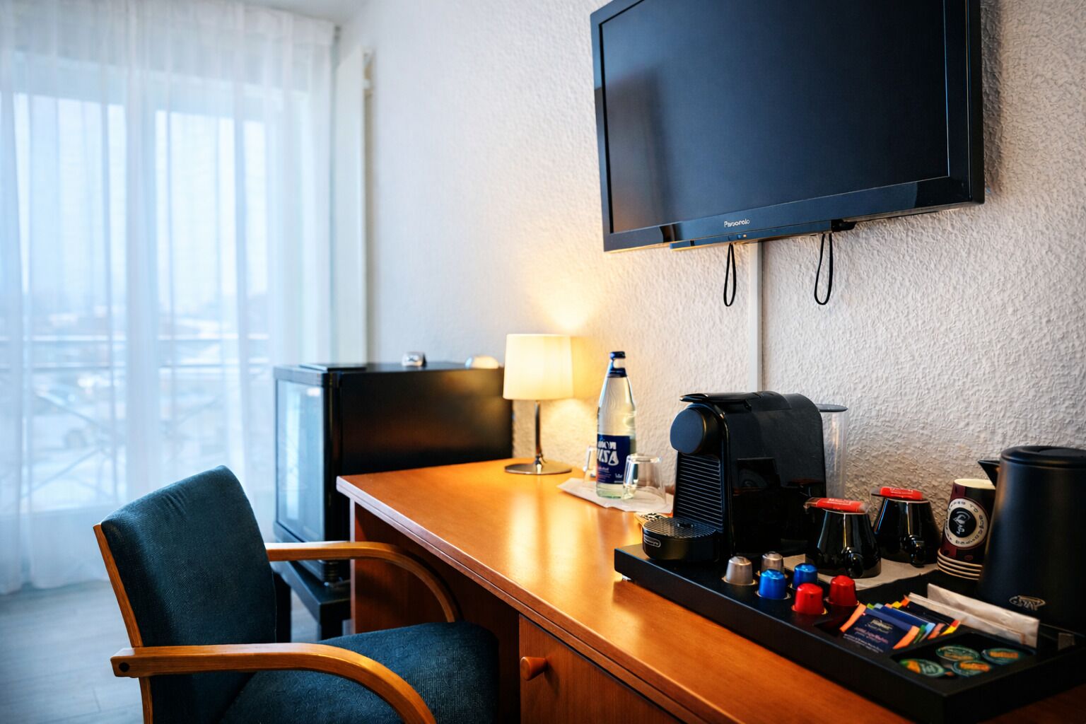 Chambre Standard double | Bureau, rideaux d’obscurcissement, système d’insonorisation