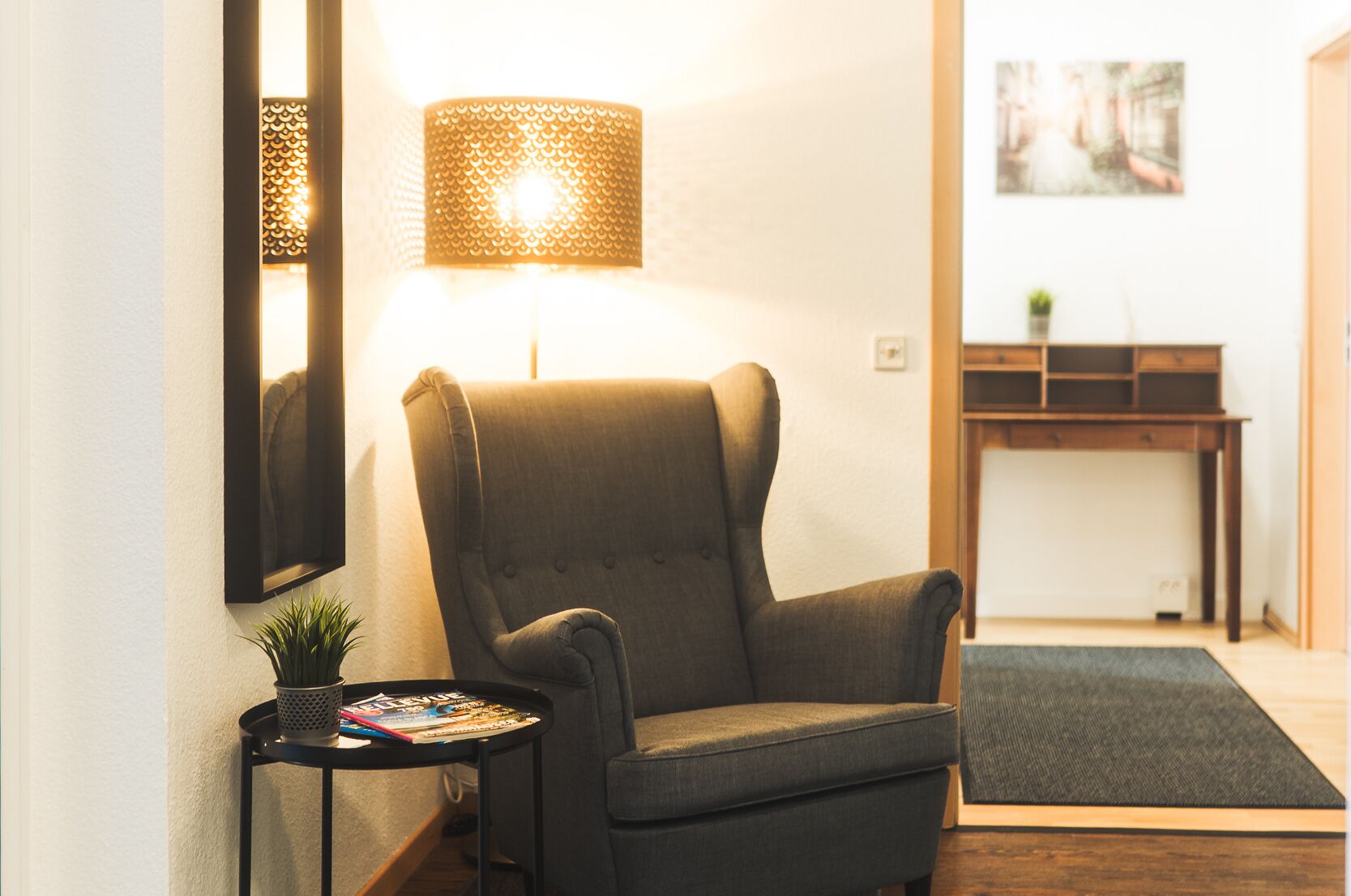 Sitzecke in der Lobby