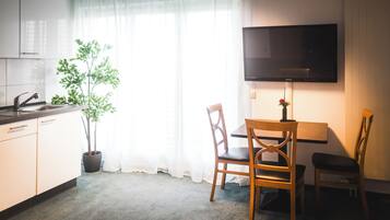 Appartement Luxe, vue établissement | Cuisine privée