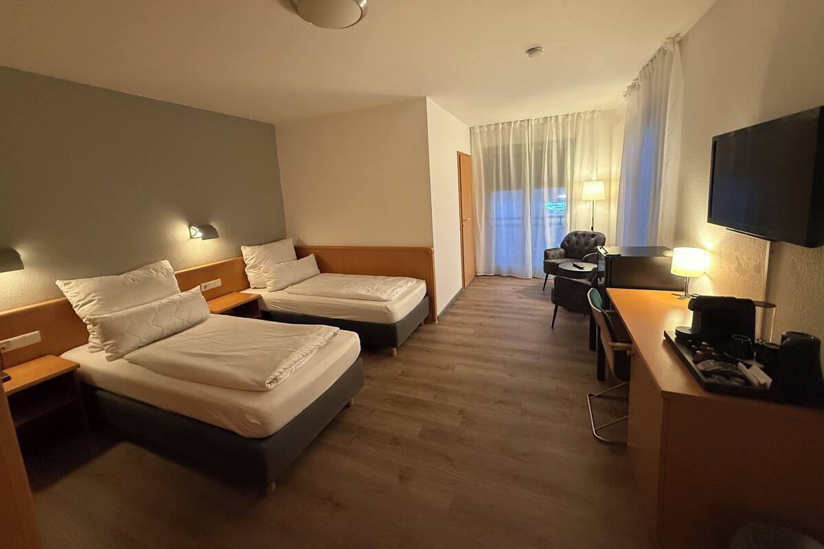 Habitación doble Premium, vista al resort | Escritorio, cortinas blackout, insonorización y wifi gratis