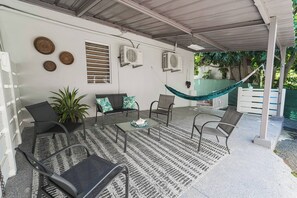 Terrace/patio - La Finca Sunset - Fajardo 1 Bed NEW (Fajardo)