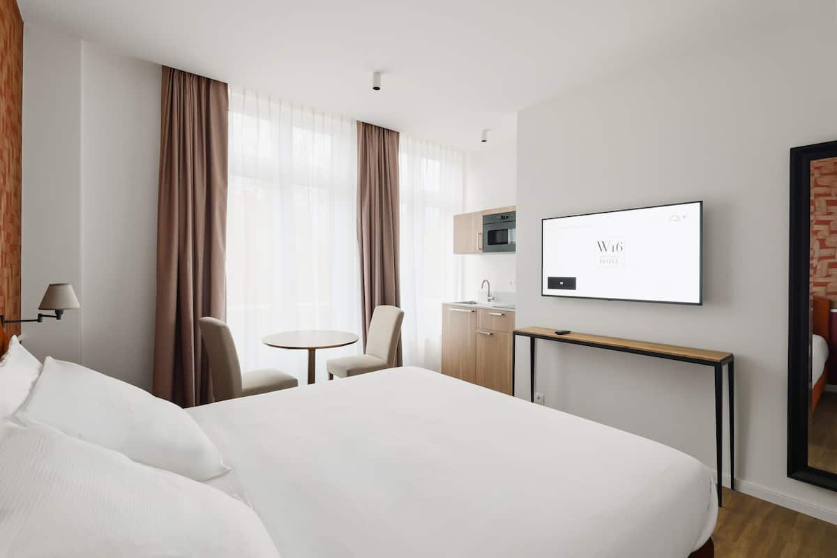 Studio Superior - 1 kingsize-säng - pentry | Gratis wi-fi och sängkläder