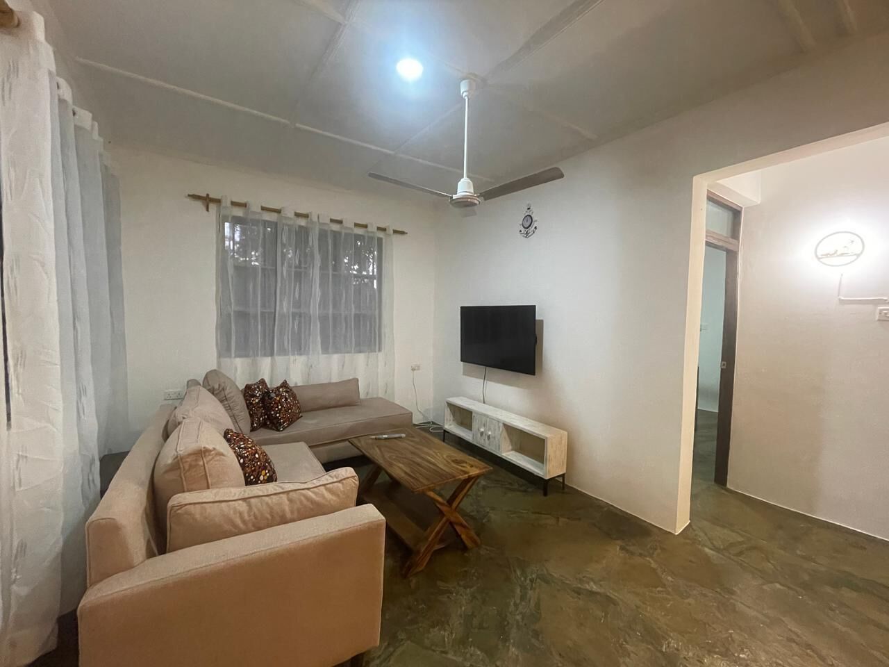 Villa, 2 habitaciones, alberca privada | Área de sala de estar