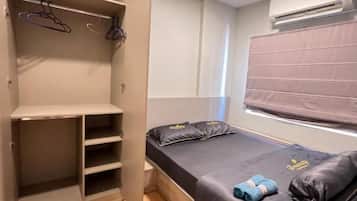 Apartemen, 1 kamar tidur, Boleh Merokok, balkon | 1 kamar tidur