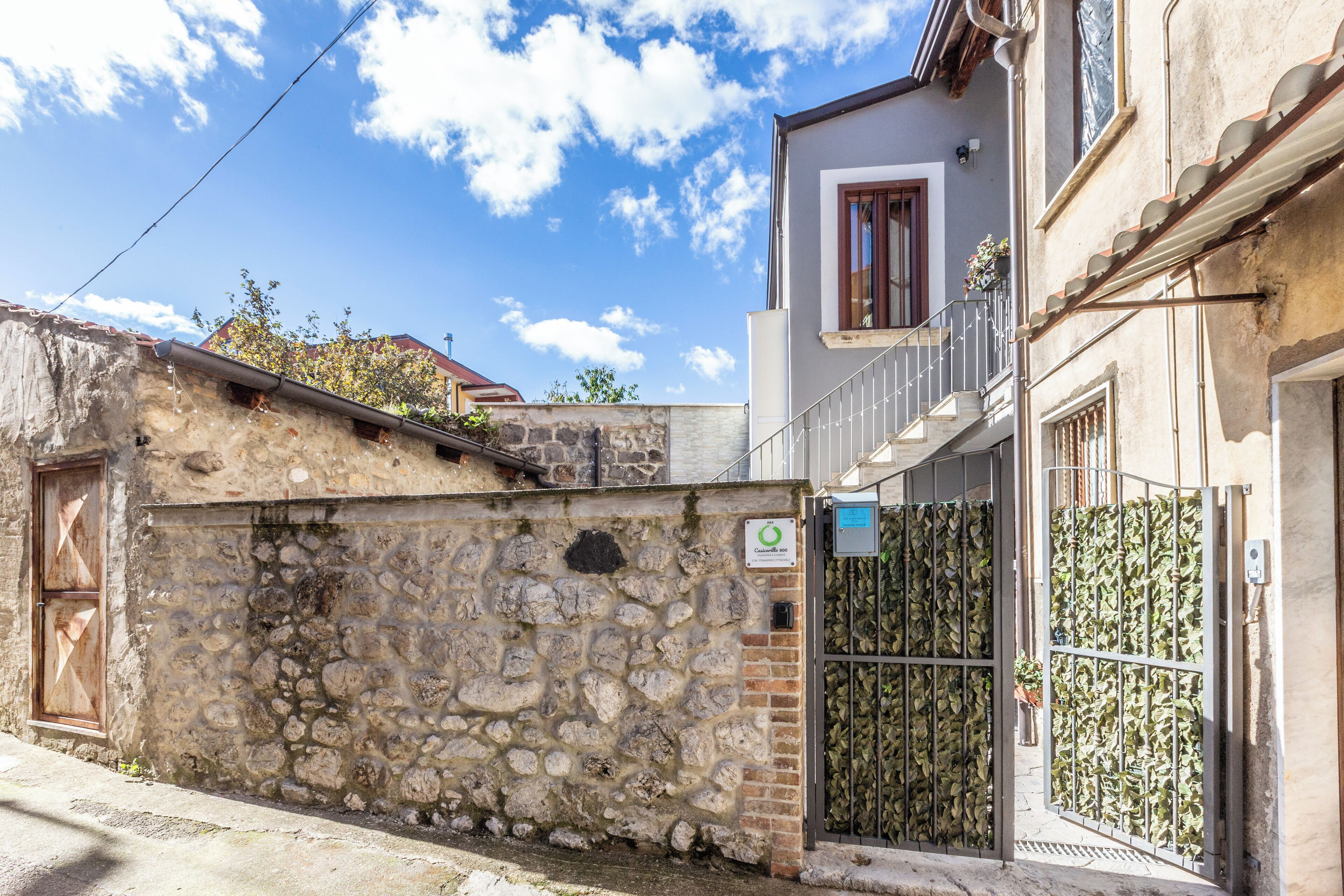 Fassade der Unterkunft