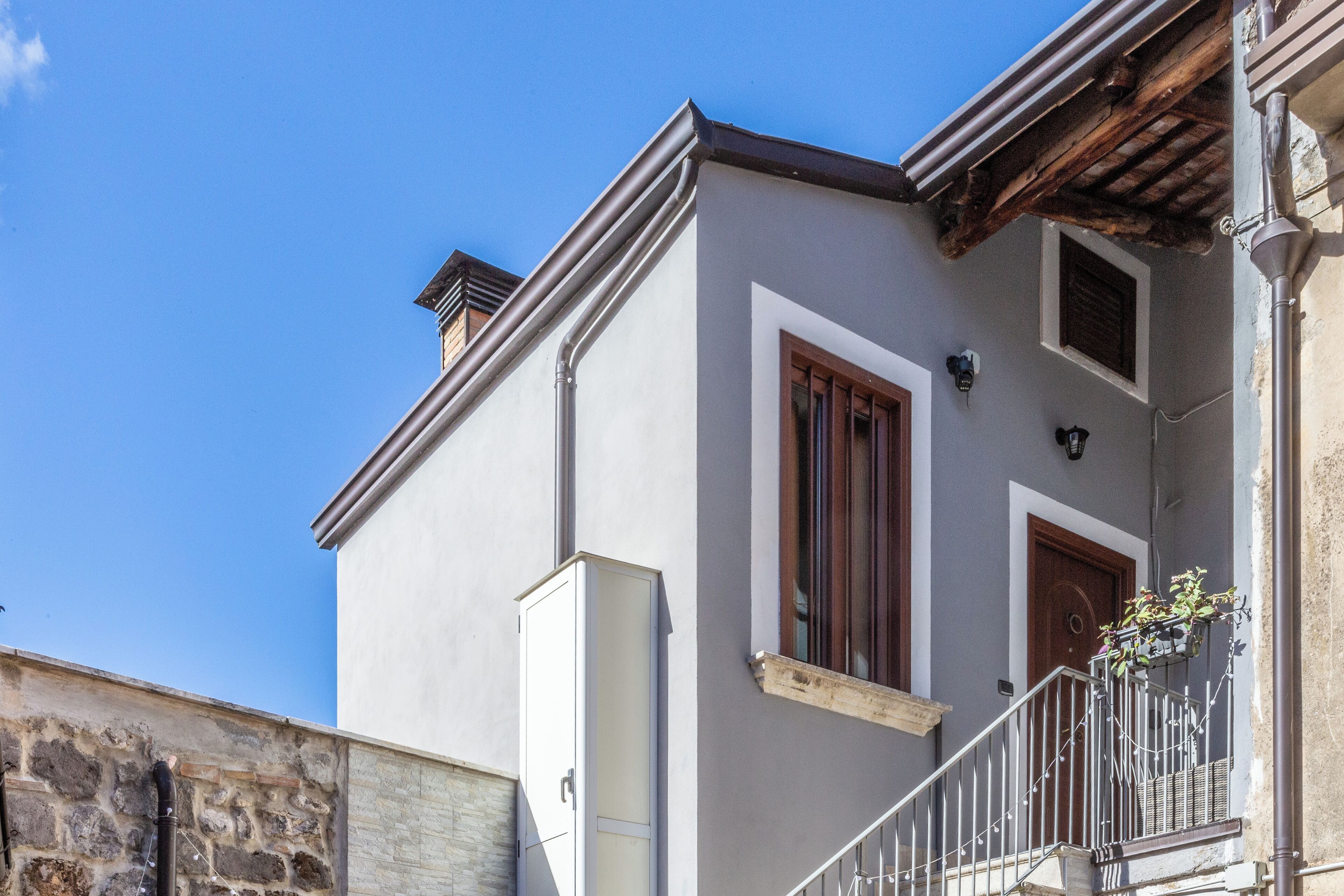 Facciata della struttura