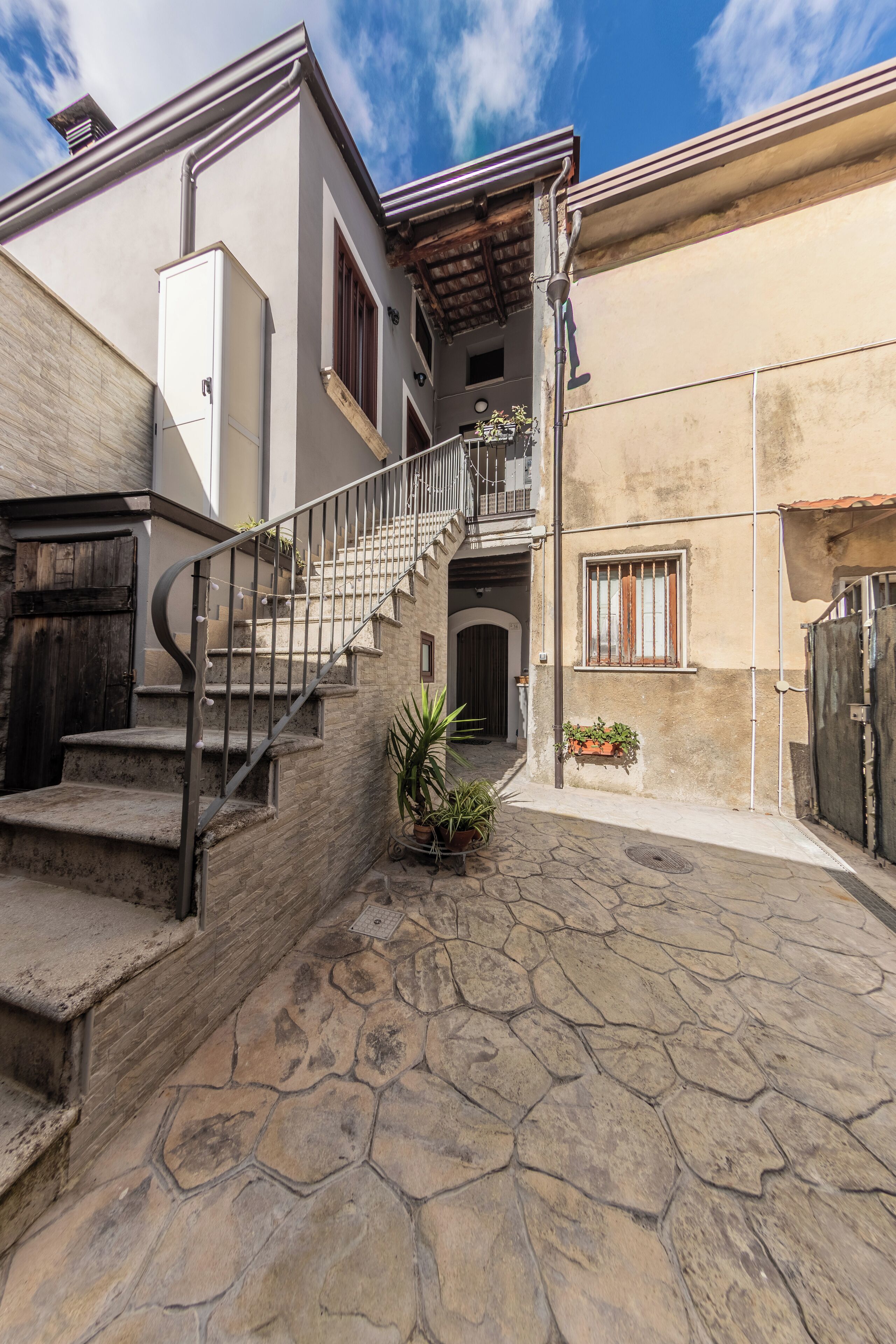 Facciata della struttura