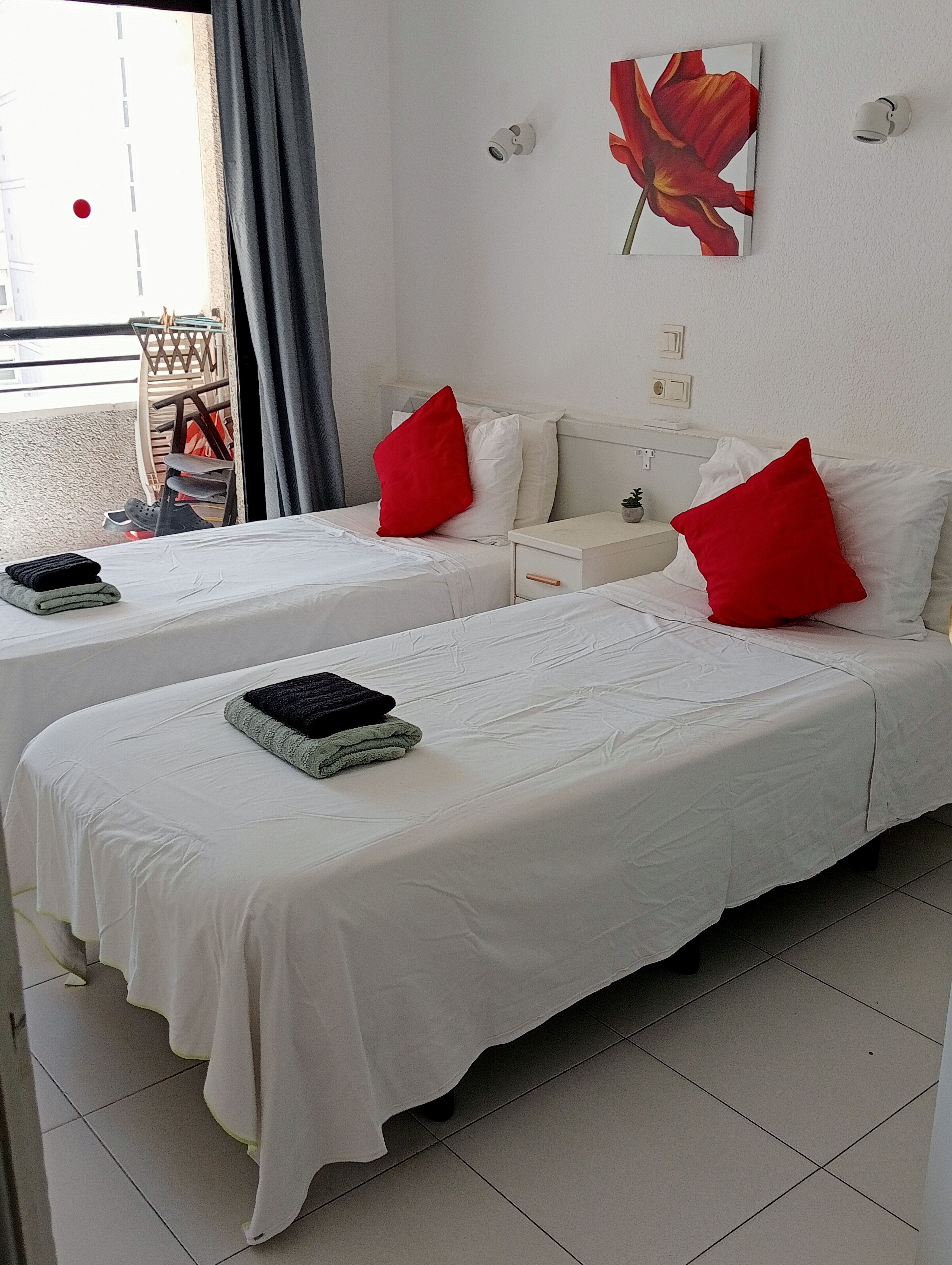 1 間睡房、熨斗/熨衫板、Wi-Fi、床單