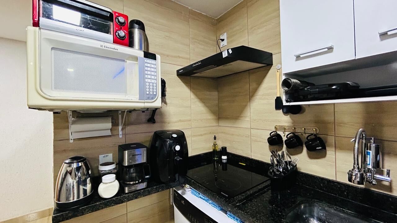 Microwave, oven, stovetop