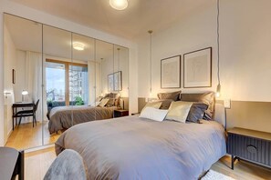 1 bedroom, iron/ironing board, WiFi, bed sheets - 5* one bedroom flat in Kirchberg (Luxembourg City)