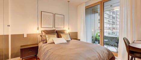 1 chambre, fer et planche à repasser, Wi-Fi