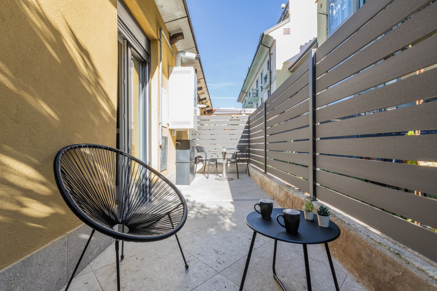 Apartamento básico | Terraza o patio