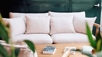 Junior Suite, City View | Terrace/patio