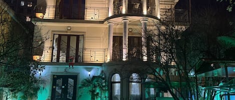 Façade de l’hébergement