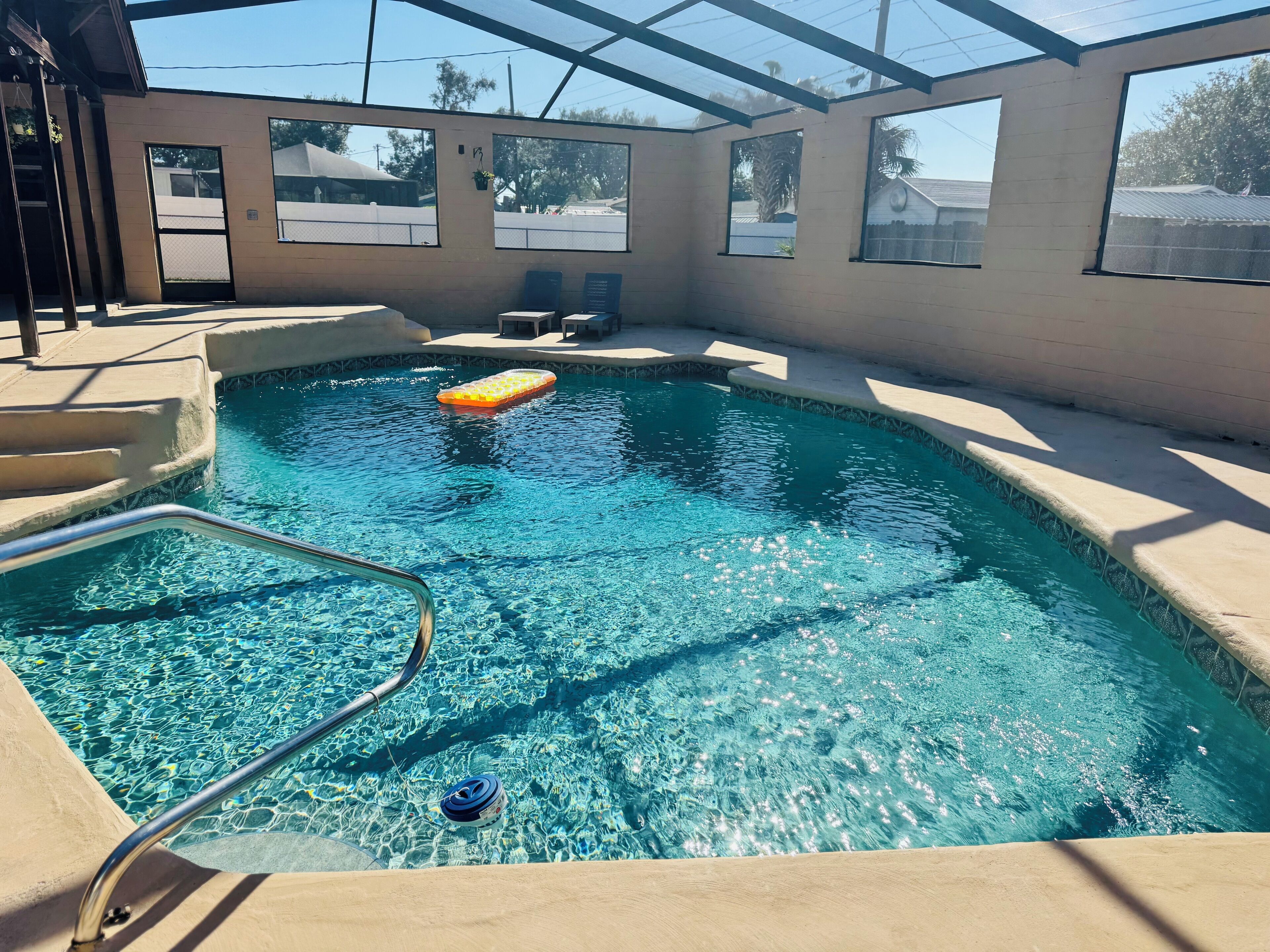 Alberca al aire libre 