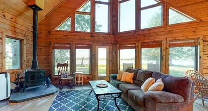 Lakefront Island Escape with Private Beach