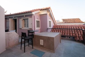 Deluxe Double Room | Terrace/patio - Navria Hotel (Nafplio)