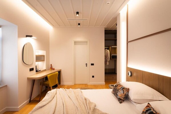 Standard Double Room, City View | Premium bedding, pillowtop beds, desk, free WiFi - Navria Hotel (Nafplio)