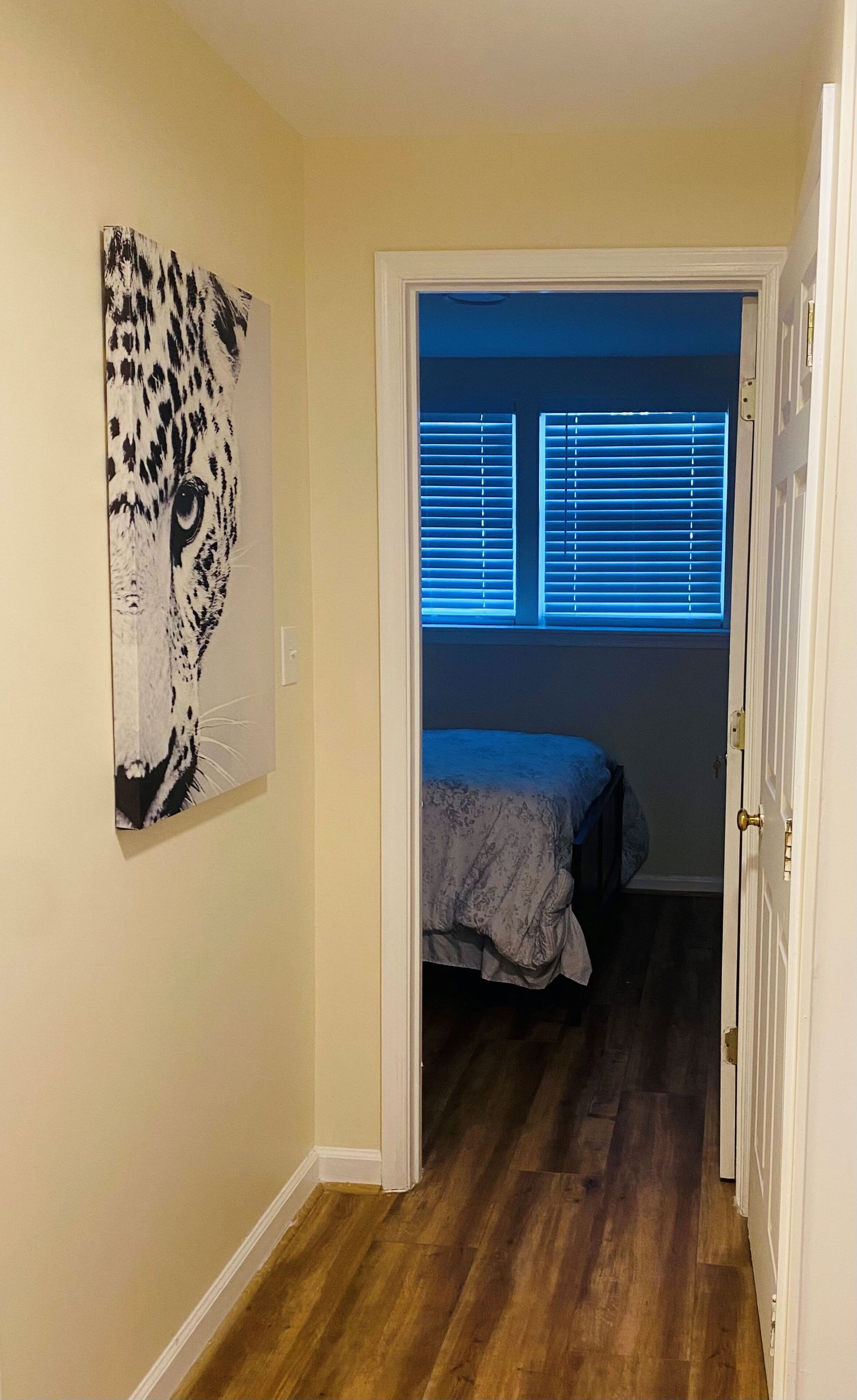 1 habitación, tabla de planchar con plancha, wifi y ropa de cama 