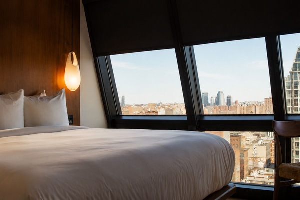 Ropa de cama de alta calidad y camas con pillow-top