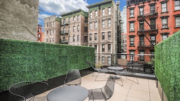 Habitación individual Prestigio | Terraza o patio