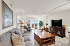 Smart TV - Superb 3-bedroom ocean view condo located within walking distance to everything! (Tybee Island)