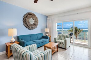 TV - Castaways Cove Beachfront Two Bedroom Condo Two Bathroom Condo (East End)