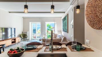 Appartement, vue lac