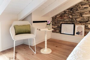 Premium bedding, down duvets, iron/ironing board, cots/infant beds