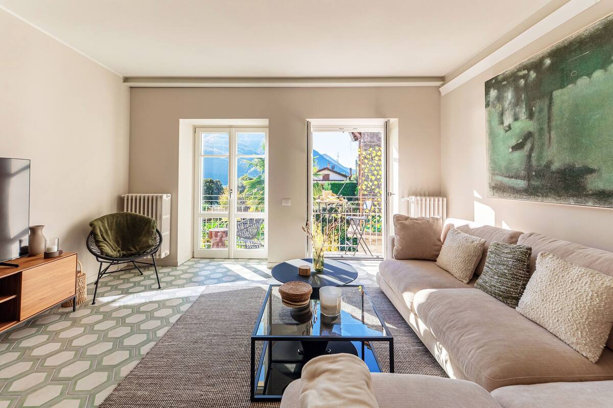 Appartement, vue lac