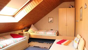 2 chambres, draps fournis