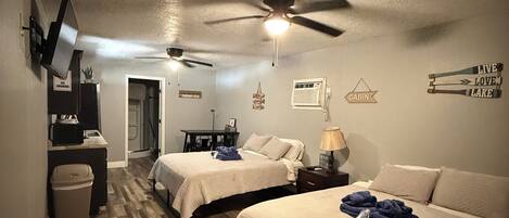 1 habitación, wifi y ropa de cama