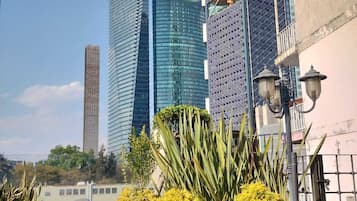 Classic Double Room, City View | Terrace/patio