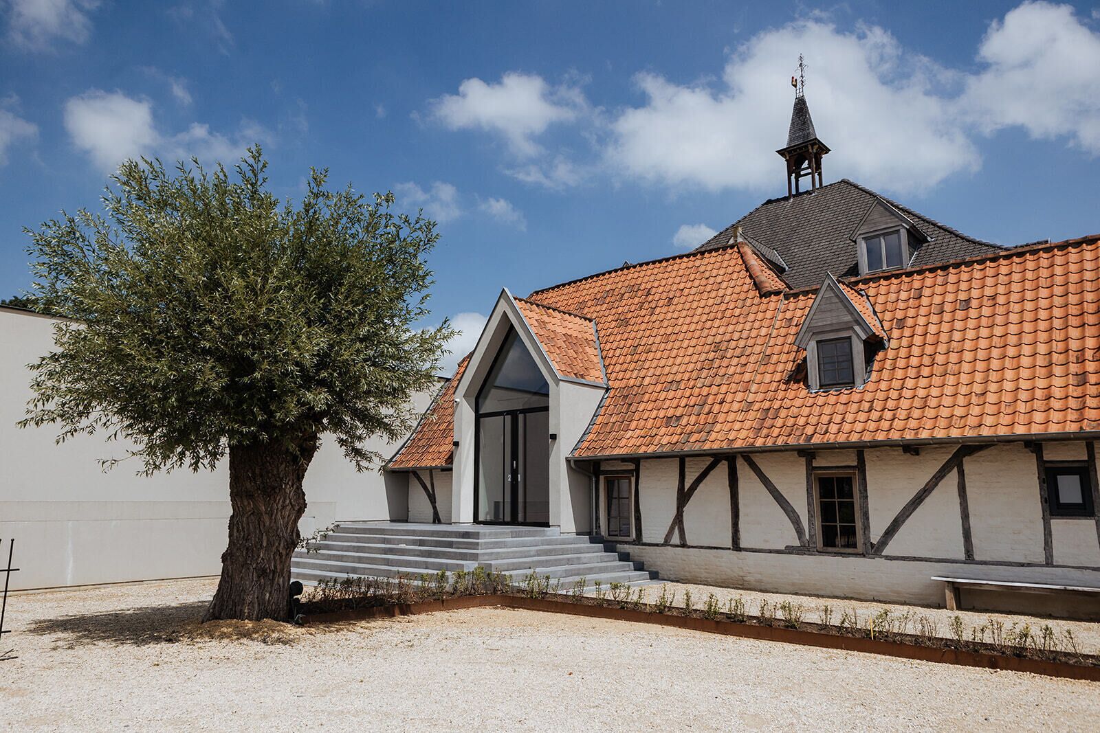 Voorkant van accommodatie