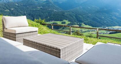 Listed house on the sunny slope with a view of the Dolomites, up to 10 people