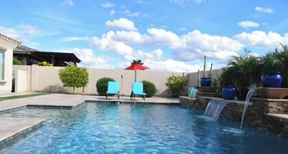 Free Heated Pool in Goodyear, Amazing outdoor and Indoor space.. Sleep 8 here.