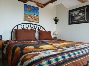 1 غرفة نوم وواي فاي وملاءات أسرّة