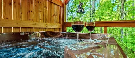 Bain à remous extérieur