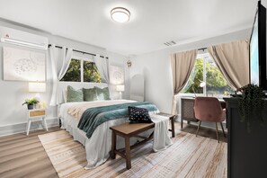 4 chambres, bureau, fer et planche à repasser, Wi-Fi gratuit