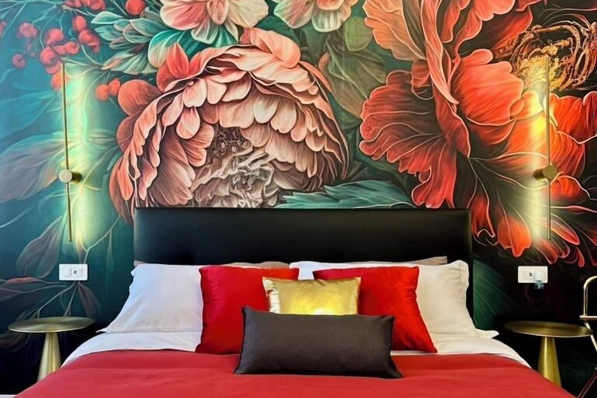 غرفة سوبريور رباعية - منظر للمدينة | ميني بار ومكتب وستائر تعتيم ومكواة/لوح كي