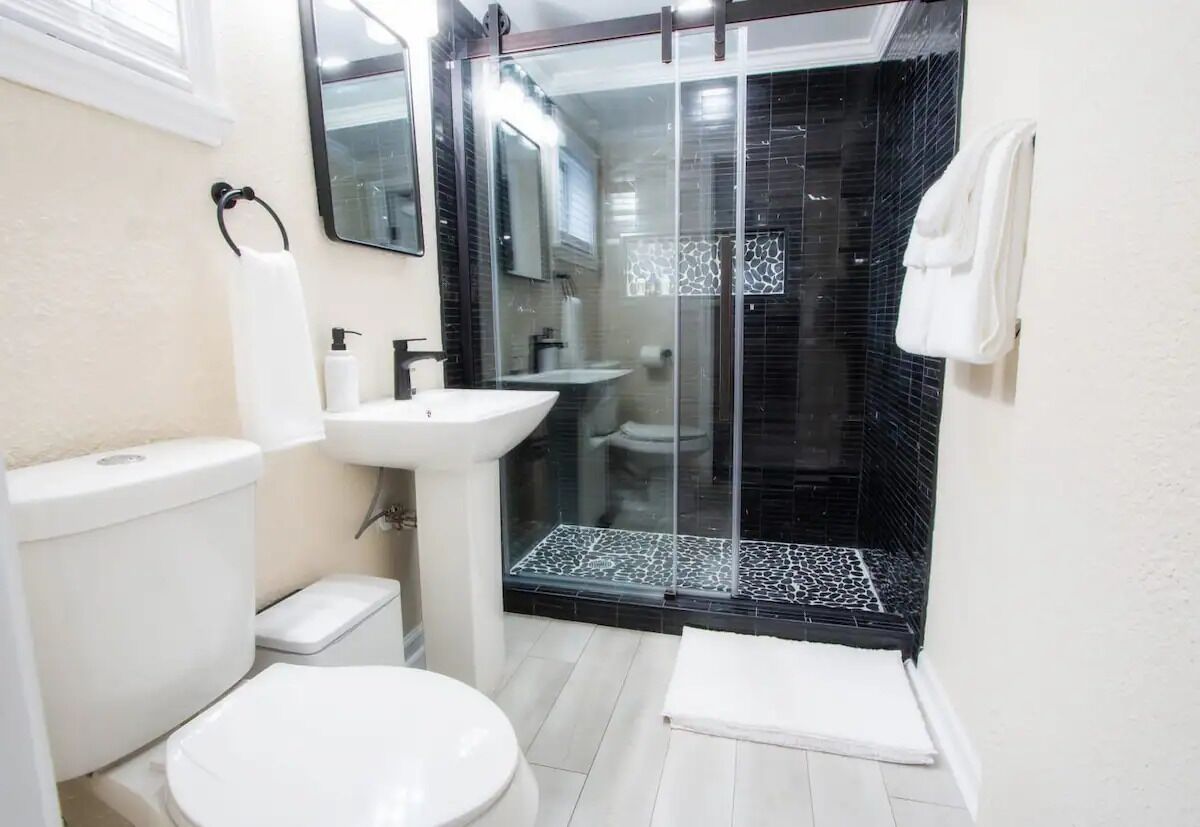 Handdoeken, zeep, toiletpapier