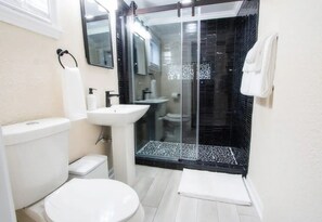 Handdoeken, zeep, toiletpapier