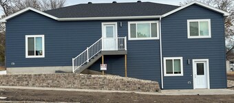 New Furnished Two Bedroom, One Full Bath, Single Level, Attached Heated Garage