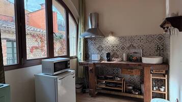 Wasserkocher mit Kaffee-/Teezubehör, Toaster