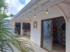 Terrace/patio - The Colibri, Orient Bay, Private Jacuzzi (ST MARTIN)