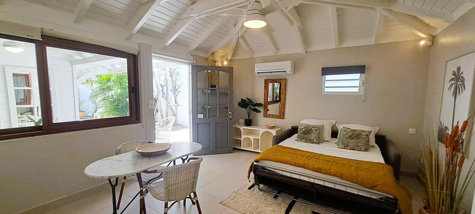 1 bedroom, iron/ironing board, travel crib, free WiFi