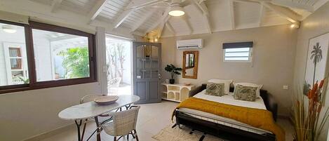 1 bedroom, iron/ironing board, travel crib, free WiFi