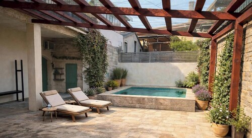 Propriété XXL 320 m²_10 à 16 pers_Piscine