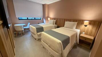 Chambre Supérieure avec lits jumeaux, 2 lits une place, non-fumeurs | Coffres-forts dans les chambres, chambres insonorisées, Wi-Fi gratuit